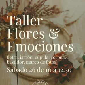 [26-9] Taller Flores & Emociones