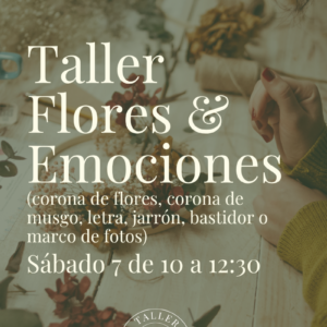 [7-11] Taller Flores & Emociones